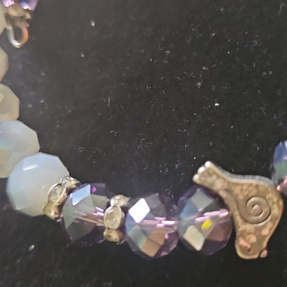 Alex and Ani double wrap beaded bird Bracelet - Picture 5 of 7